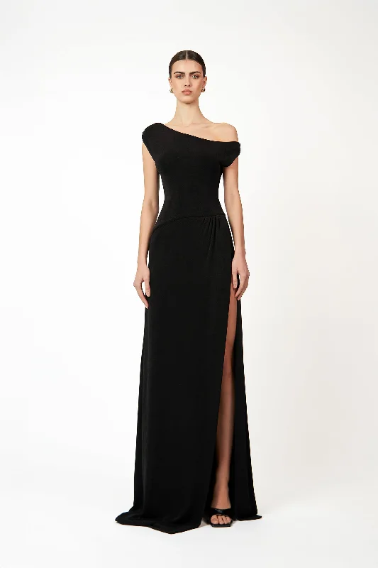 Effortless Grace KAMAYA DRESS - BLACK