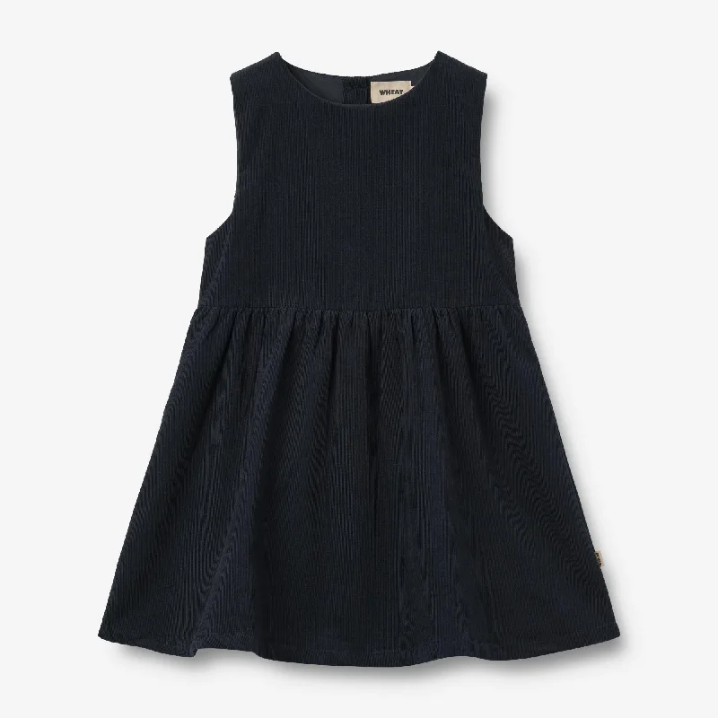 Huge Fashion Markdowns – Update Your Closet Now Dress Corduroy Thelma - navy
