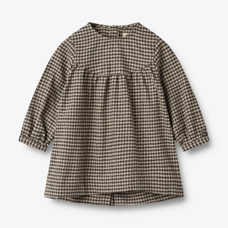 Huge Price Cuts On Your Must-Haves Dress L/S Fenja - raven check