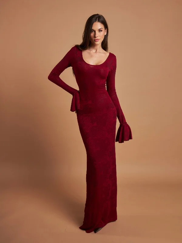 Don't Miss Out Rose Sculpting Dress