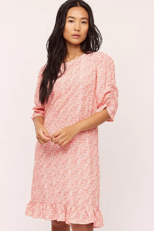 Versatile Style Wardrobe Ellen Dress - Pink Petite Flower
