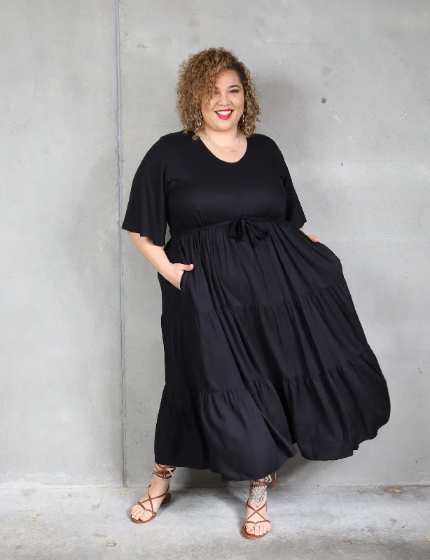 Elevated Casual Discounts Jasmine Dress - Black