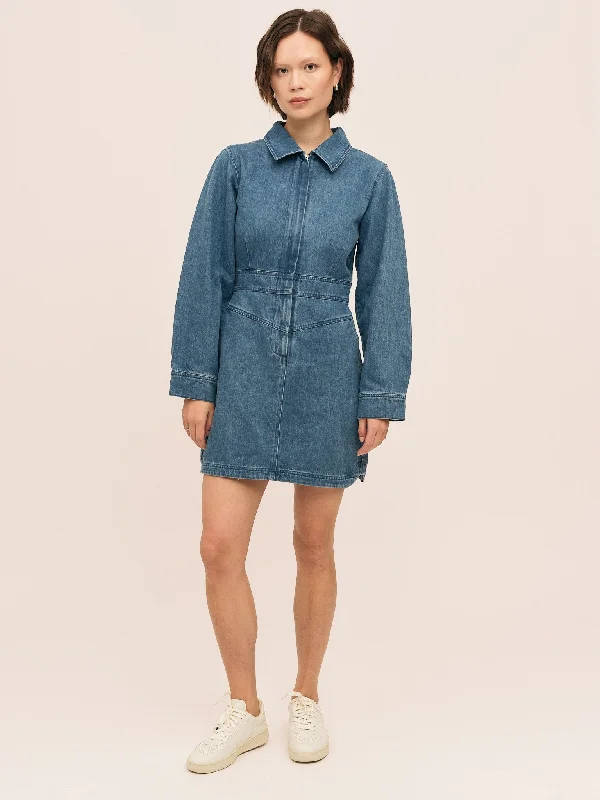Trendy Styles Dina Dress - Vibrant Blue