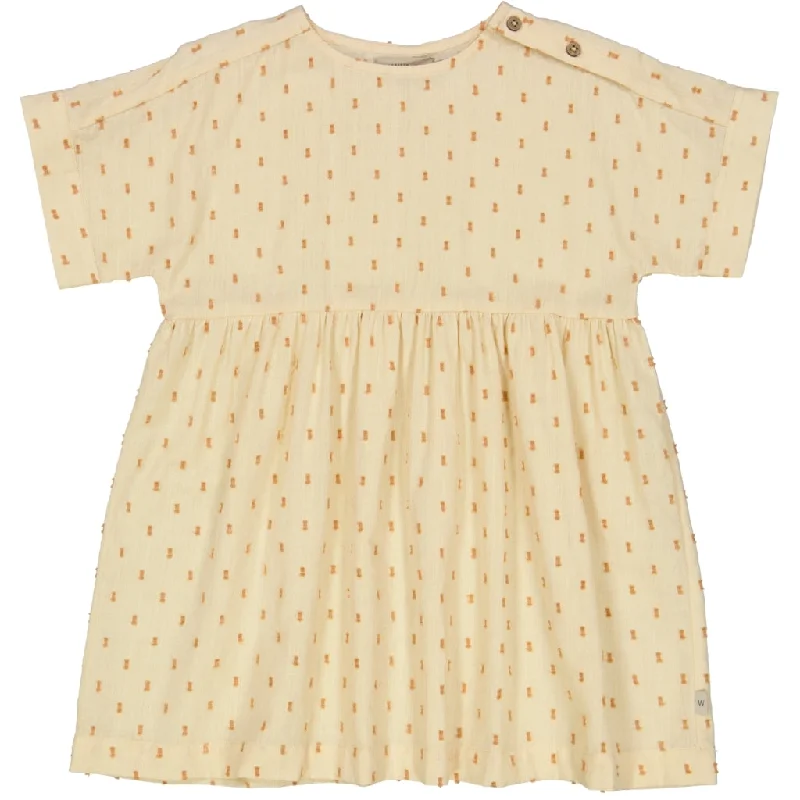 Exclusive Markdowns For A Short Time Dress Frances - sandstone dot