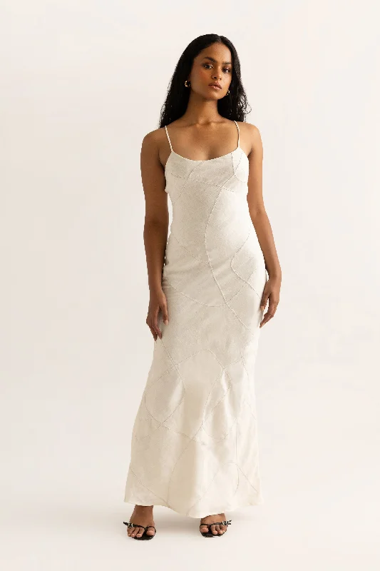 You'll Love Us Because Elva Dress - Ivory