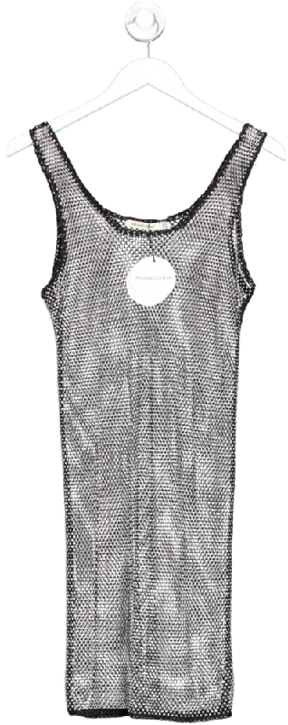 Women's Evening Wear for Special Occasions Paramidonna Black Crystal Dress Liu One Size