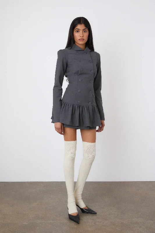 Holiday Special Offers The Romy Dress, Grey Flint