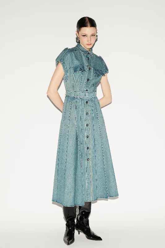 Chic Allure LAIKA DRESS BLUE DENIM