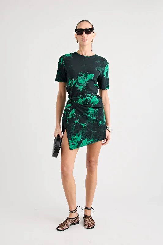 Holiday Attire Sale Enzo Twist Dress | Ink
