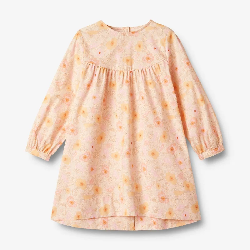 Super Savings Weekend Event Dress L/S Fenja - alabaster flower bobbles