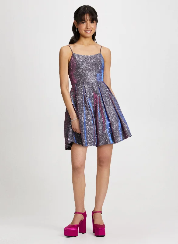 Chic Sophistication Short Glitter Dress
