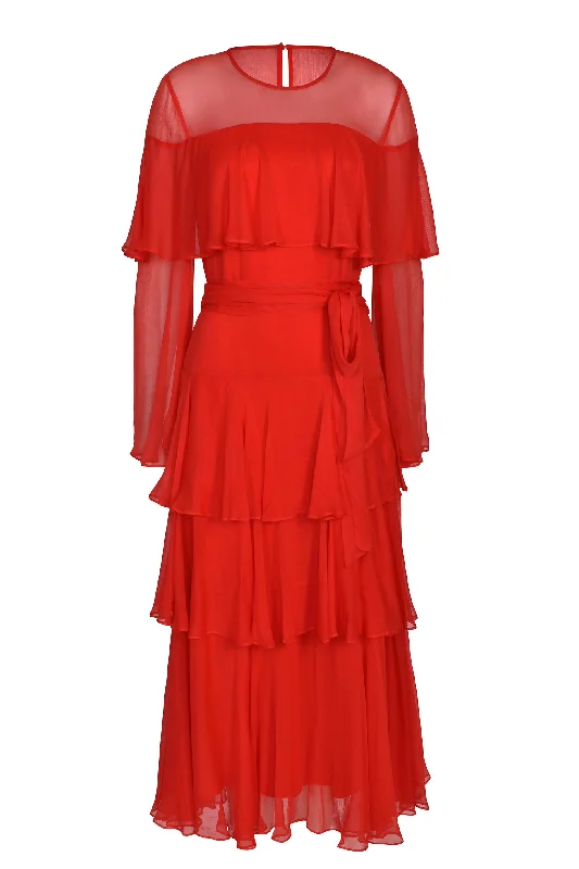 Refined Simplicity Husk Alea dress - Chilli