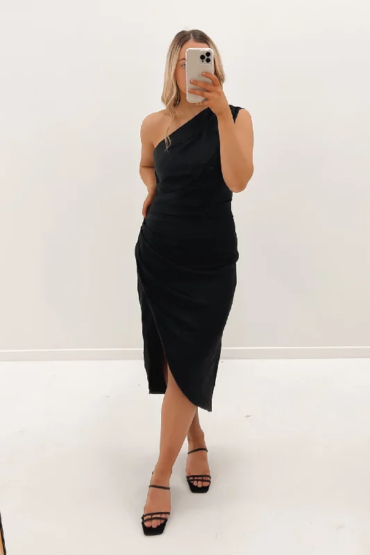 Contemporary Elegance Melanie Dress Black