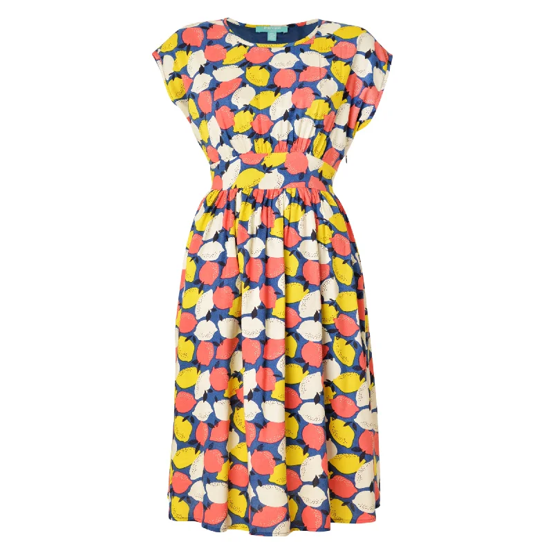Top 10 Women's Online Clothing Stores Lemonade Dress Navy Multi