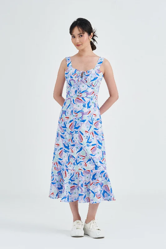 Exclusive Deals Online Kahakai Tiered Maxi Cotton Dress