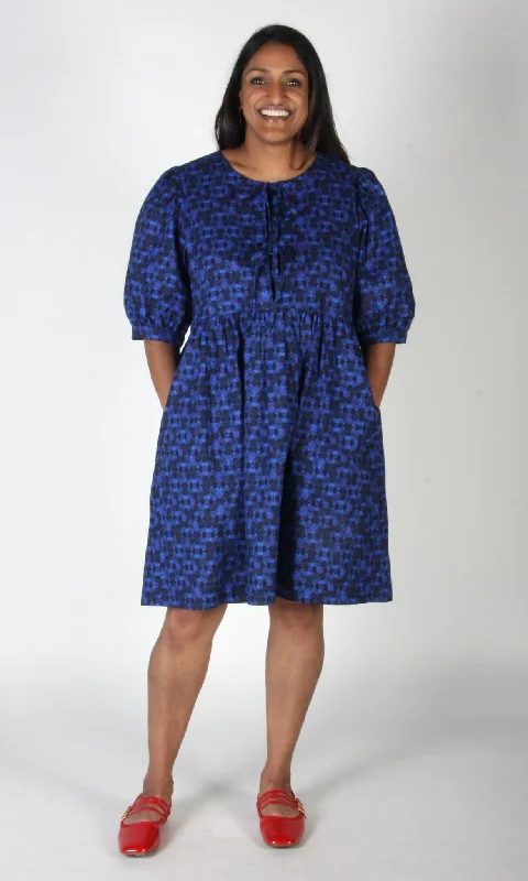 Cool Prices Corvid Dress - Zaffre Glass