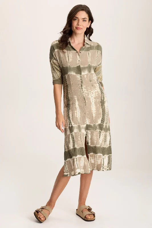 Women's Evening Attire Hogues Plush Gauze Duster/Dress