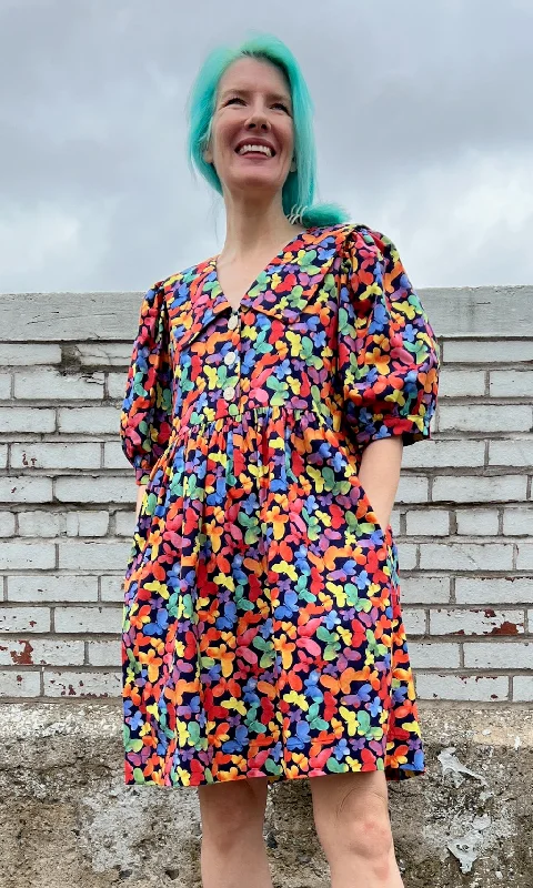 Graceful Fashion Fieldfare Dress - Lepidoptera
