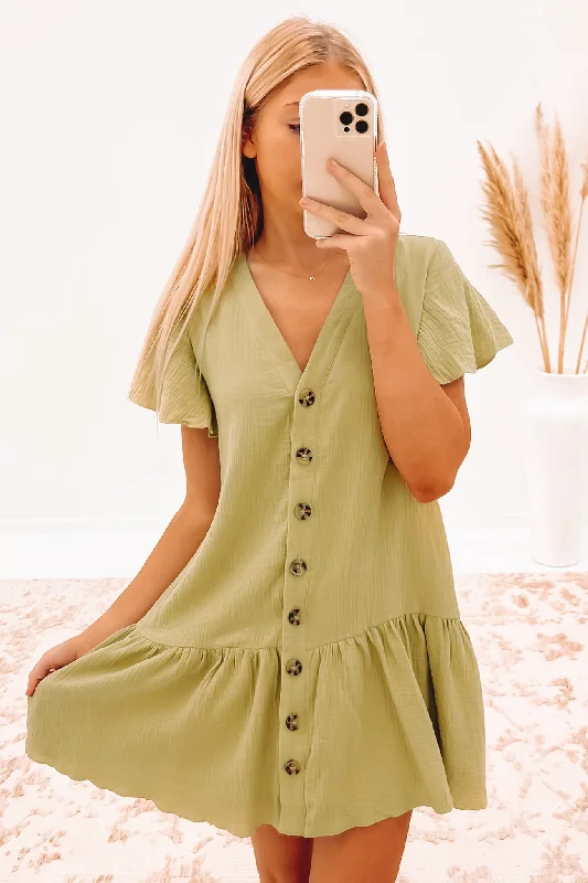 Women's Transitional Garments Mika Dress Khaki