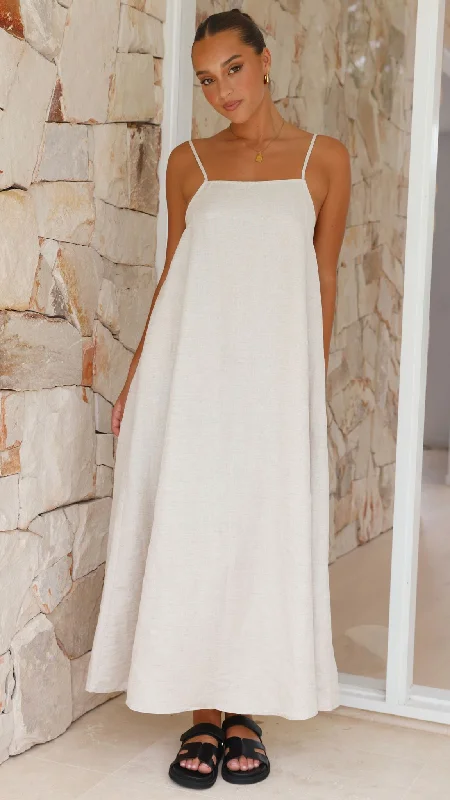 Limited Edition Sail Away Dress - Beige