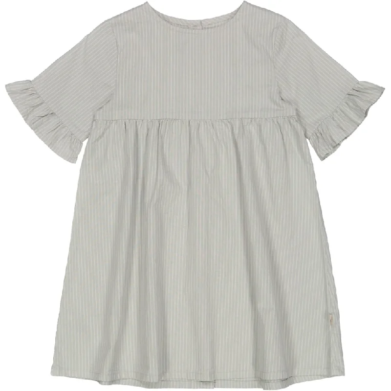 Modern Women's Clothes Dress Elena - misty stripe