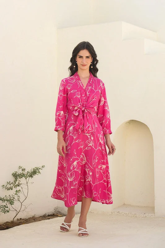 Online Clothing Boutiques Blush Reverie Russian Silk Dress