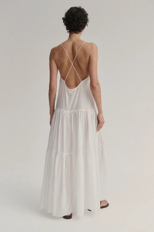 Chic & Cozy Apparel tiered cotton dress