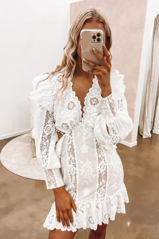 Hot Styles Chevelle Dress Ivory
