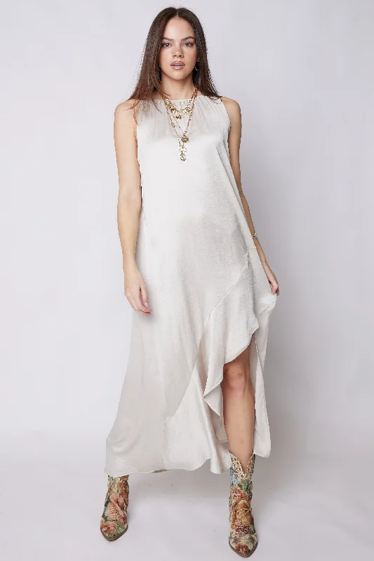 Comfortable Outfit For Women Skylar Asymmetrical Hem Dress
