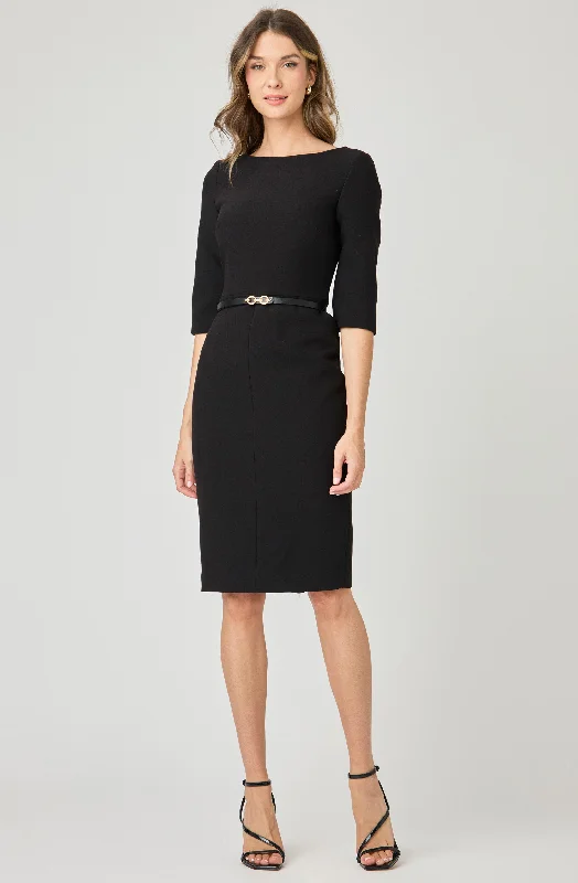 Crazy Discounts, Hurry Up Fitted Dress with belt