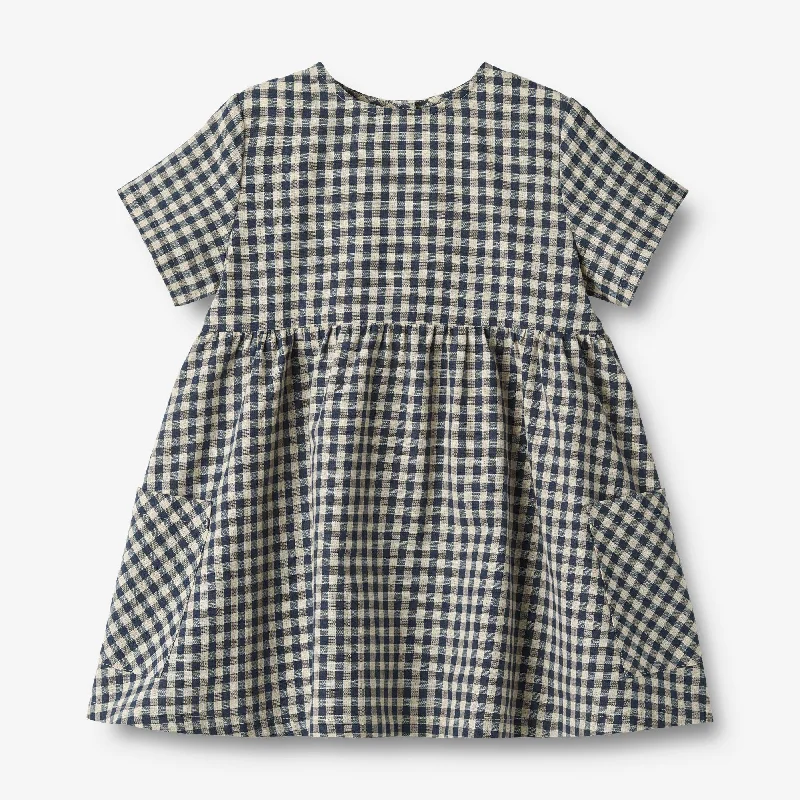 Refresh Your Wardrobe With Exclusive Discounts Dress S/S Ayse - blue check