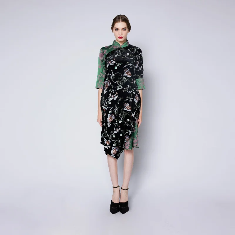 Trendy Styles Meng Yao Velvet Dress