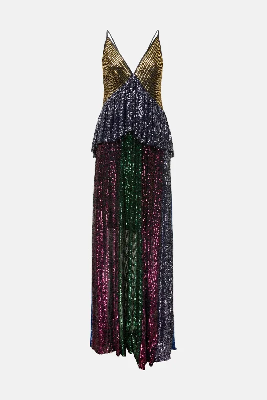 Women's Comfortable Lounge Attire jewel sequin disco dress