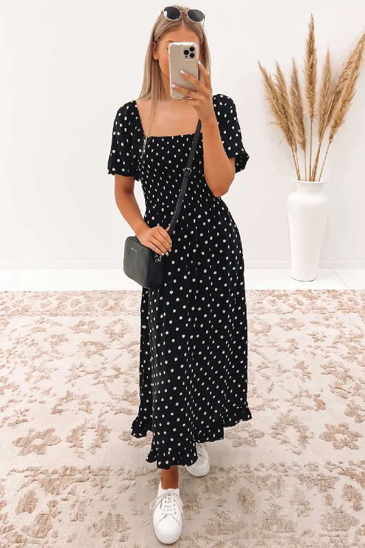 Forward Trendsetter Jizzy Garden Dress True Black