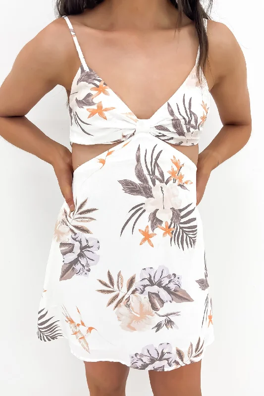 Sophisticated Fashion Coco Ho Cutout Dress White