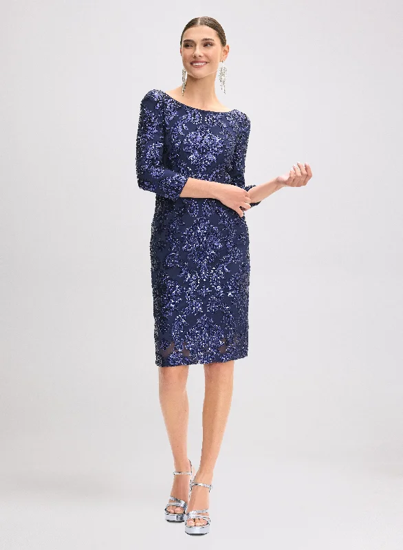 Women's Casual Dresses Sequin Pattern Dress