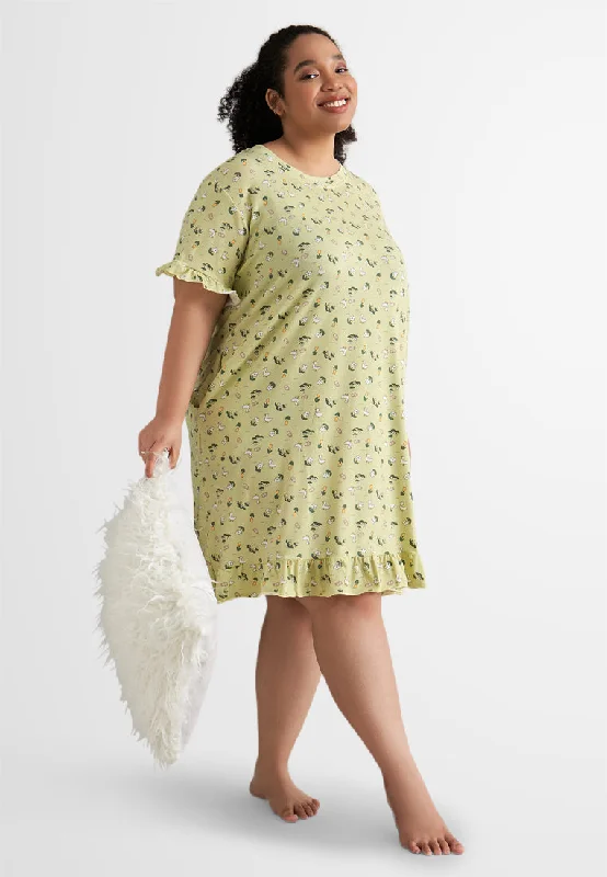 Flash Sale On Fashion – Act Fast Adorbs Cute Animal Printed Lounge Sleep Dress