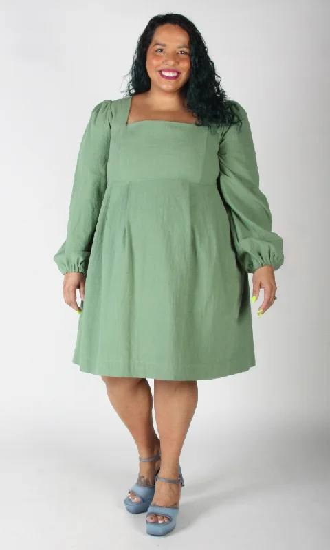 Exclusive Women's Fashion Collection Marlinspike Dress - Sage