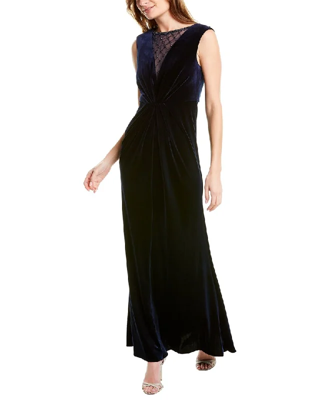 Adrianna Papell Velvet Gown