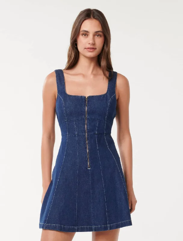 Allison Mini Denim Dress