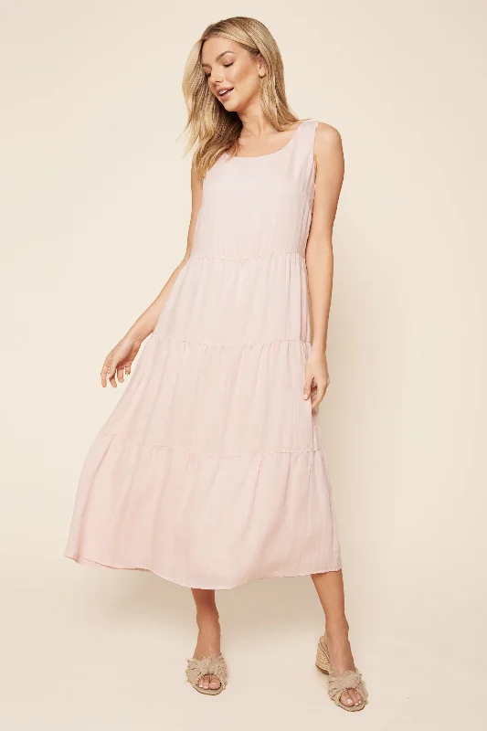 Paloma Tiered Midi Dress