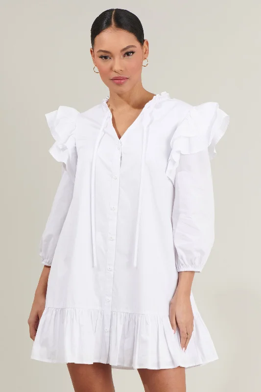 Affordable Luxury Women's Garments Sammy Ruffle Drop Waist Dress