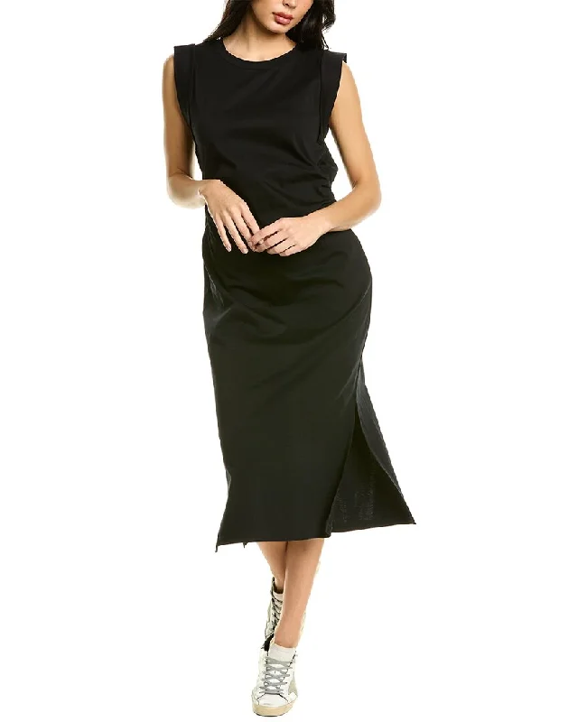 Women's Outfit For The Office Vince Waist Tie Midi Dress