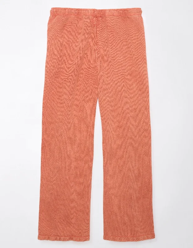 AE Baggy Wide-Leg Sunset Fleece Sweatpant