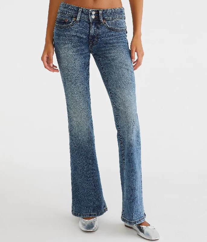 Aeropostale Flare Low-Rise Jean