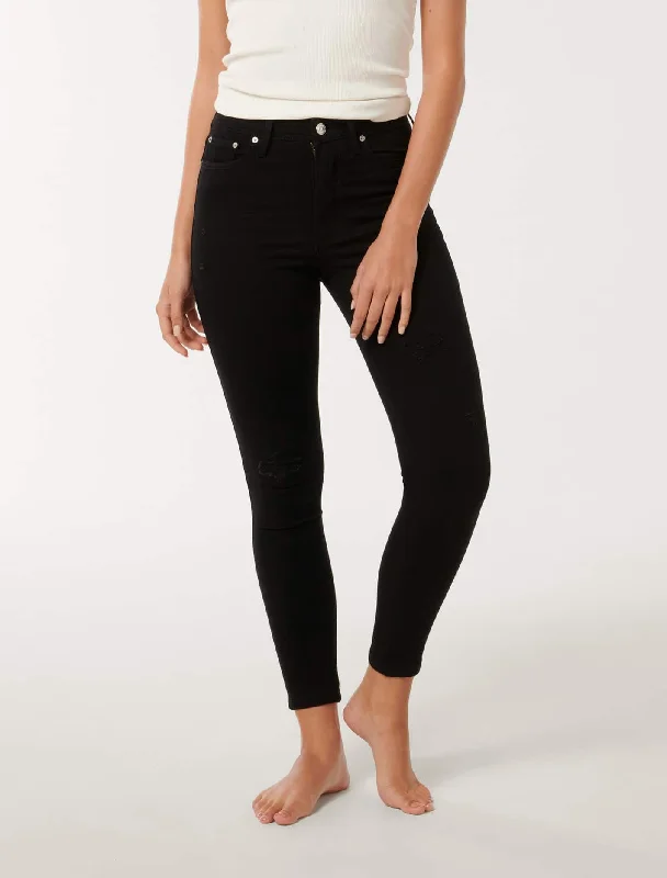 Clothing Sale Ashley Mid-Rise Skinny Jeans