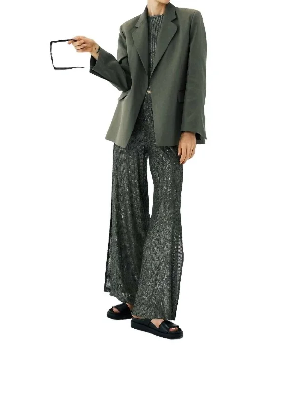 Outfits Ideas Hari Sequin Pants In Olive