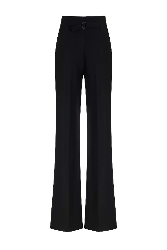 Loose-Fitting Flare Pants