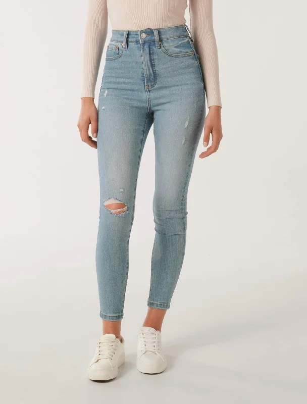 Mila High-Rise Skinny Jeans