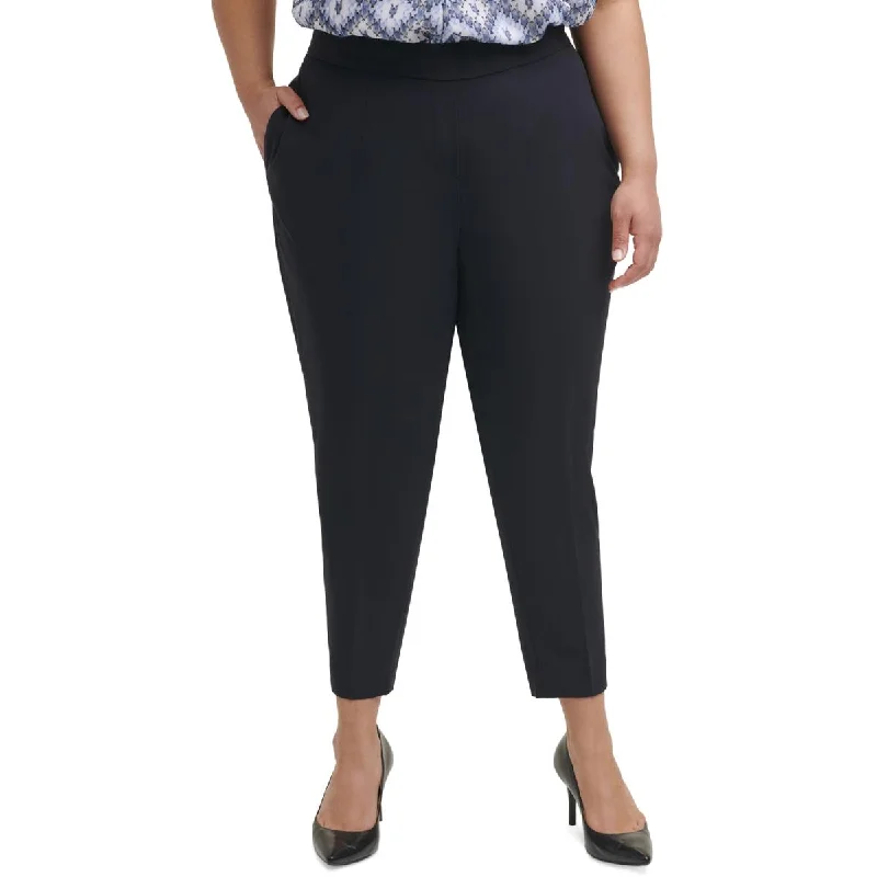 Plus Womens Pull On Office Dress Pants